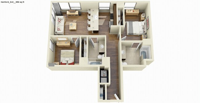 Unit 1114 1114 floor plan